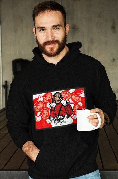 Bluza z naszywką DOM Z PAPIERU 3