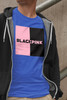 Koszulka z naszywką BLACKPINK logo