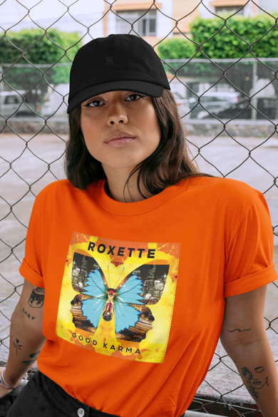 Koszulka z naszywką ROXETTE good karma