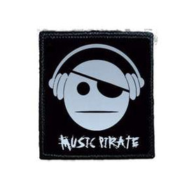 Naszywka  MUSIC PIRATE