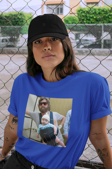 Koszulka z naszywką Kac Vegas Alan&Baby