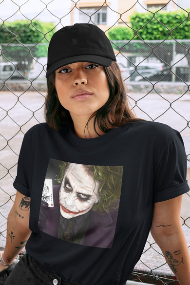 Koszulka z naszywką Joker Heath Ledger