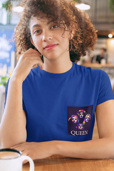 Koszulka z kieszonką QUEEN 1 