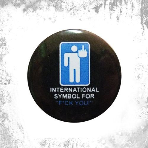 Przypinka INTERNATIONAL SYMBOL