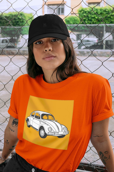 Koszulka z naszywką Volkswagen Beetle