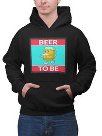 Bluza z naszywką BEER TO BE