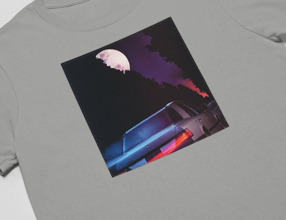 Koszulka z naszywką Mercedes at night