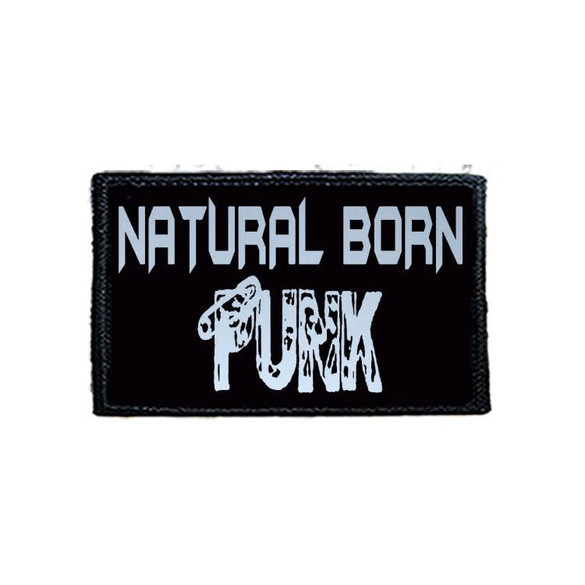 Naszywka NATURAL BORN PUNK