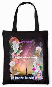 Torba na ramię Kiedy Myślisz DODAJ NAPIS!