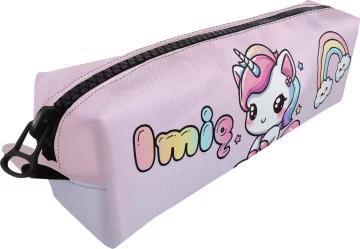 Piórnik Jednorożec Kawaii z tęczą – słodki styl, idealna dla dziewczynki