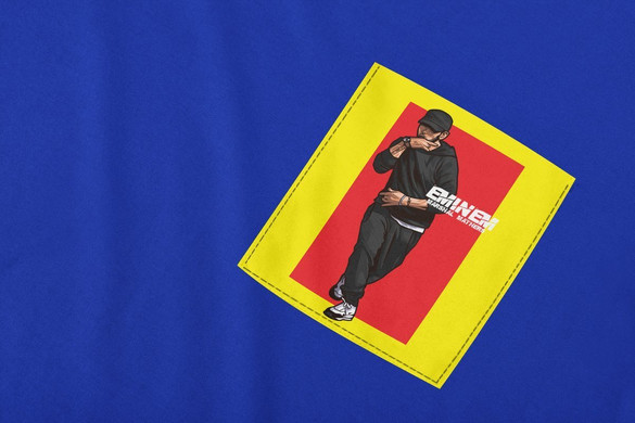 Koszulka z kieszonką EMINEM 01