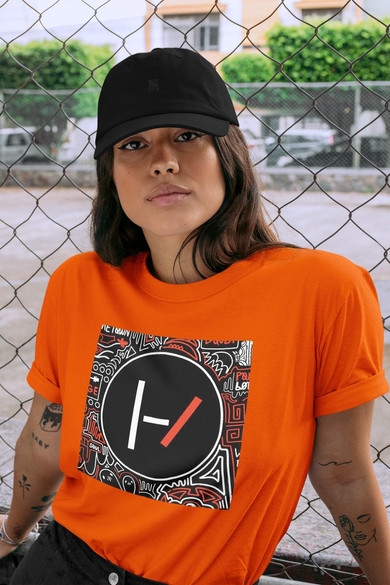 Koszulka z naszywką Twenty One Pilots 05