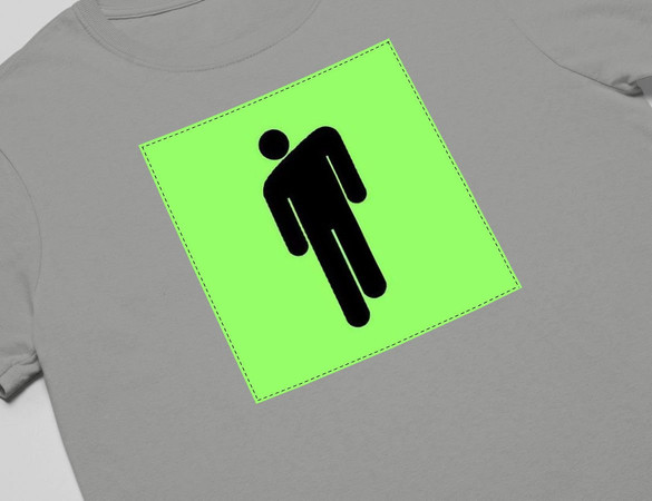 Koszulka z naszywką Billie Eilish 03