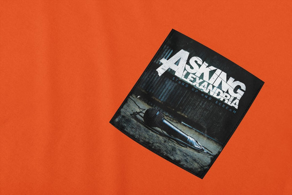 Koszulka z kieszonką Asking Alexandria