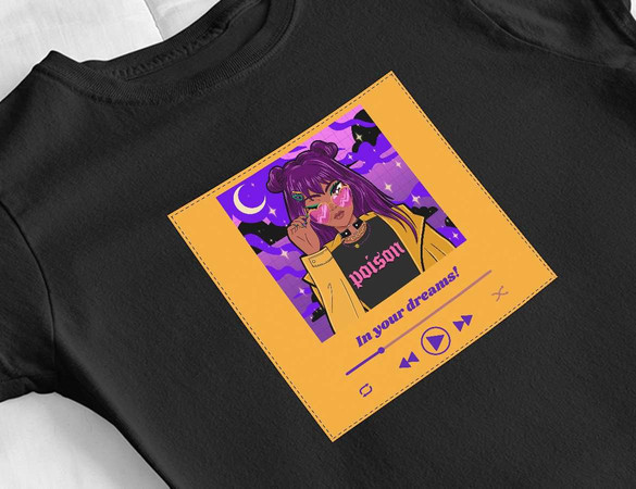 Bluzka damska z naszywką In your dreams