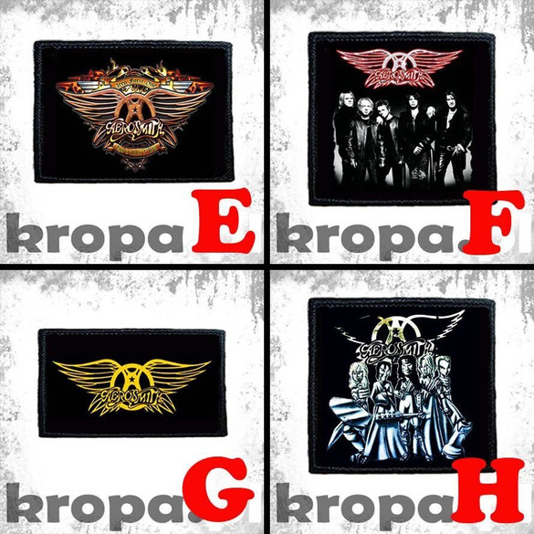 Naszywka AEROSMITH 10 x 10 cm  Dużo Wzorów!