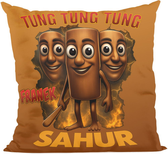 Poduszka Italian Brainrot Tung Tung Tung Sahur