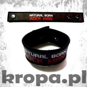 Opaska na rękę - NATURAL BORN ROCK MAN