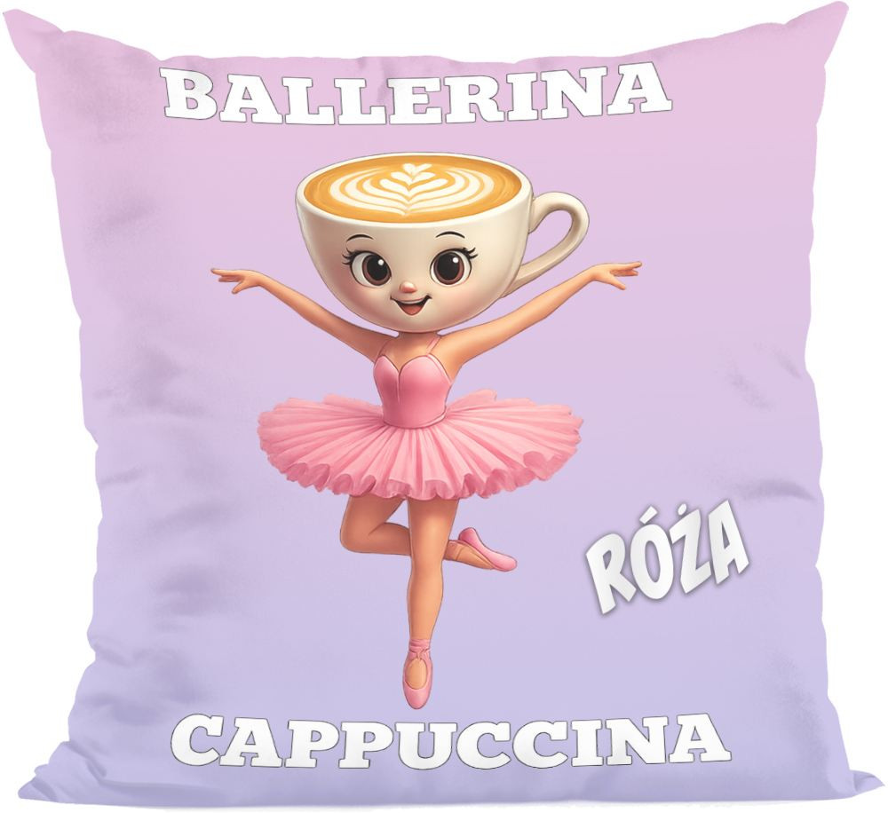 Poduszka Italian Brainrot Ballerina Cappucina