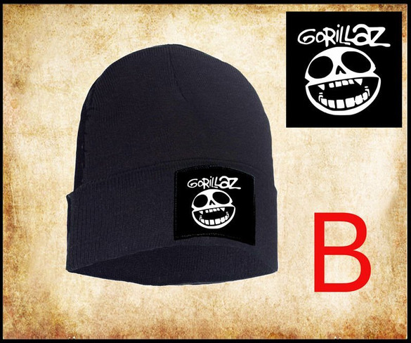 Czapka zimowa z naszywką GORILLAZ