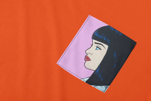 Koszulka z kieszonką PULP FICTION MIA