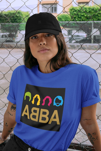 Koszulka z naszywką  ABBA logo