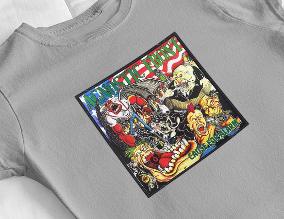 Bluzka damska z naszywką Agnostic Front 01