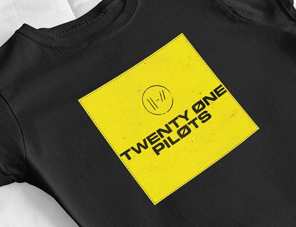 Bluzka damska z naszywką Twenty One Pilots 01