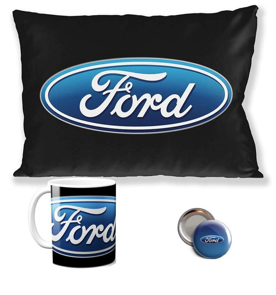  Zestaw FORD poduszka+kubek WZORY+GRATIS!