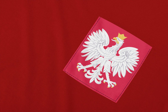 Koszulka z kieszonką GODŁO POLSKI ORZEŁ