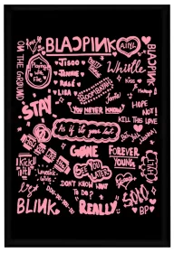Magnes BlackPink iconic words
