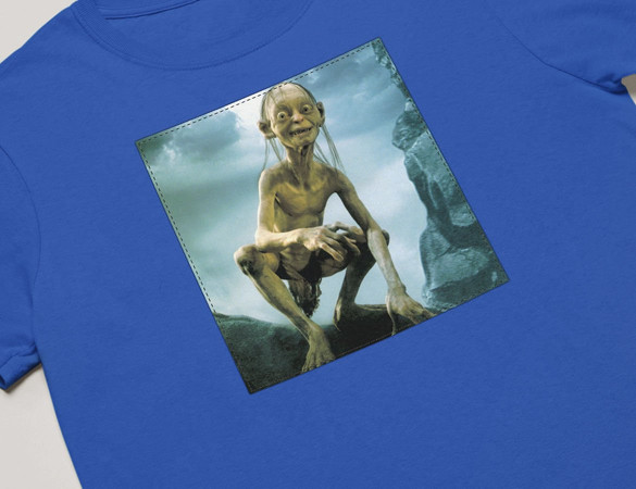 Koszulka z naszywką Gollum (Smeagol)