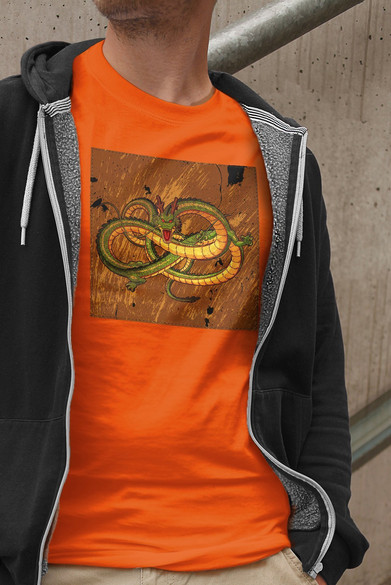 Koszulka z naszywką Dragon Ball 03