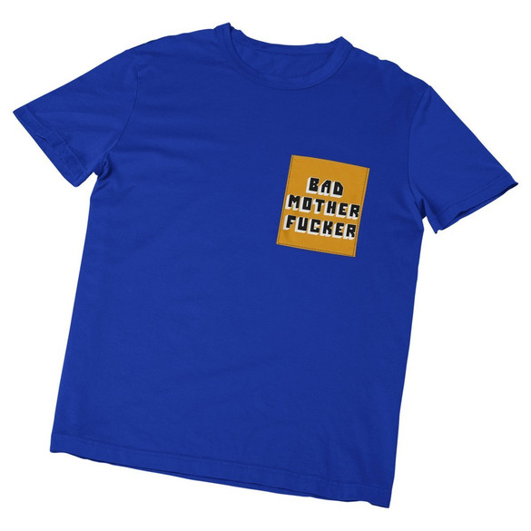 Koszulka z kieszonką BAD MOTHER FUCKER