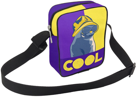 Torba Listonoszka COOL KOT Dodaj Napis!