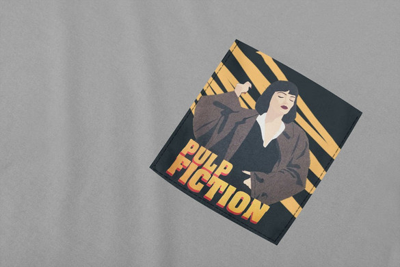 Koszulka z kieszonką PULP FICTION MIA