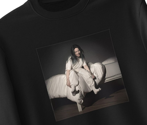 Bluza z naszywką Billie Eilish 01