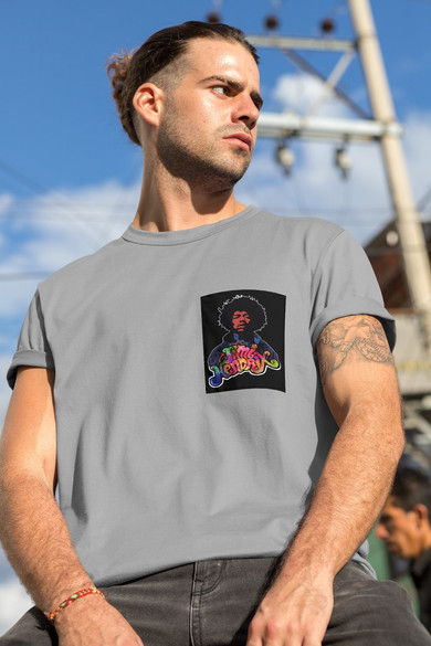 Koszulka z kieszonką JIMI HENDRIX