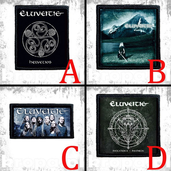 Naszywka ELUVEITIE 10 x 10 cm Dużo Wzorów!