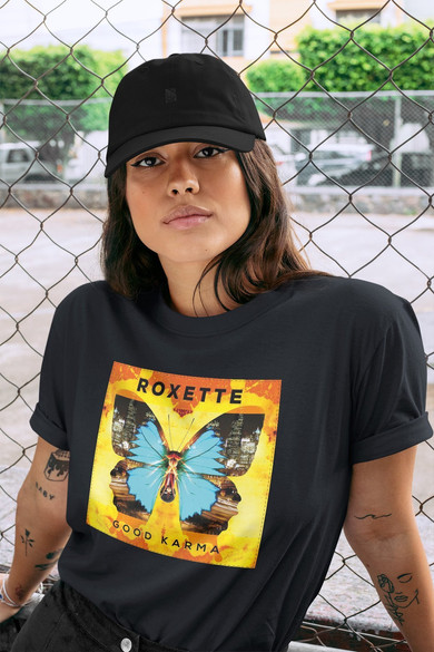 Koszulka z naszywką ROXETTE good karma