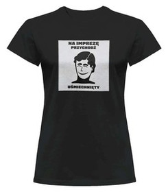 Bluzka damska z naszywką PRL- Impreza