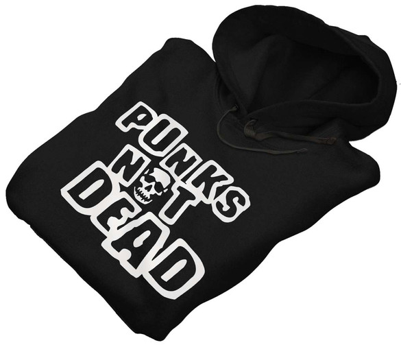 Bluza Punks not dead + Twój napis