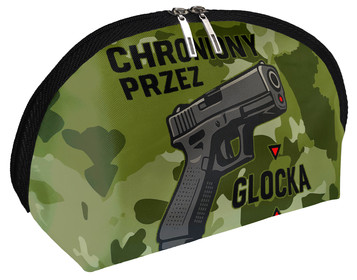 Kosmetyczka dla strzelca Chroniony przez GLOCKA