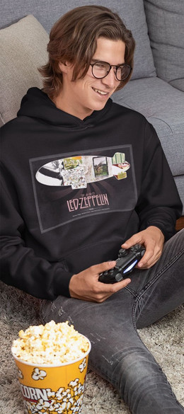 Bluza z naszywką LED ZEPPELIN