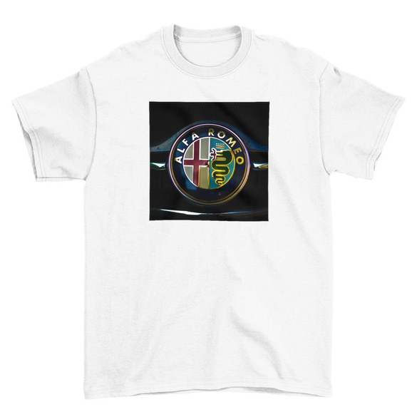 Koszulka z naszywką Alfa Romeo 01
