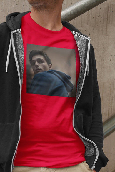 Koszulka z naszywką Euphoria Nate