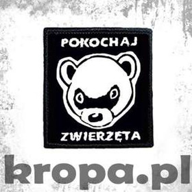 Naszywka POKOCHAJ ZWIERZĘTA