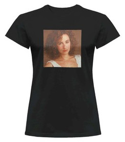 Bluzka damska z naszywką Jennifer Grey