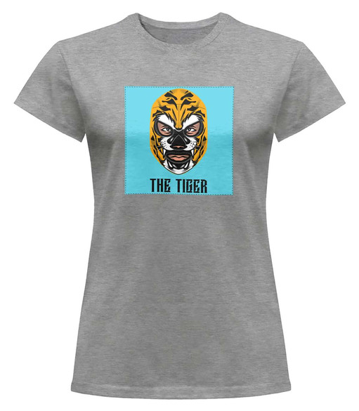 Bluzka damska z naszywką The Tiger