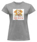 Bluzka damska z naszywką Queen logo white